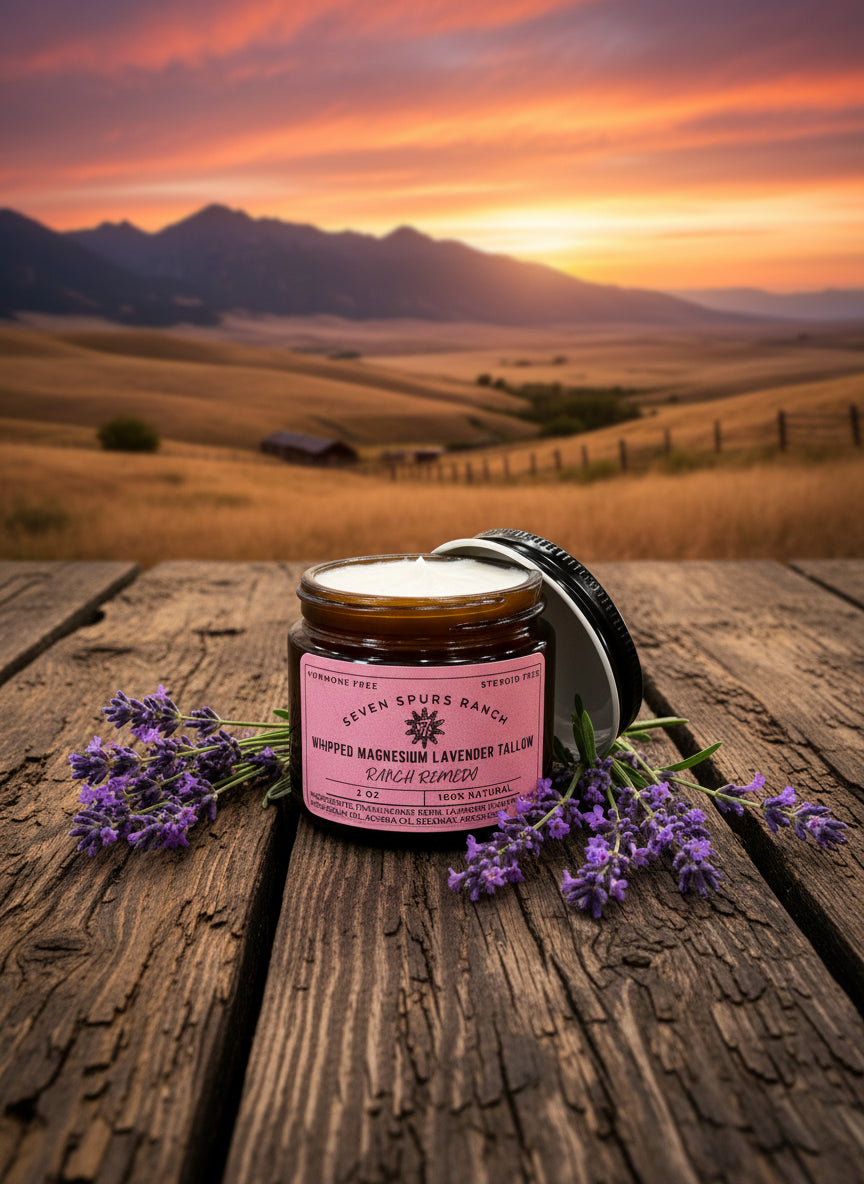 Whipped Magnesium Lavender Tallow