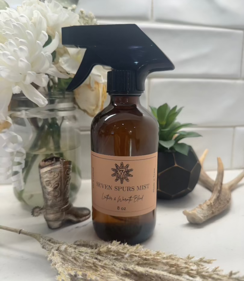 Seven Spurs Mist Room Spray - Leather & Warmth Blend