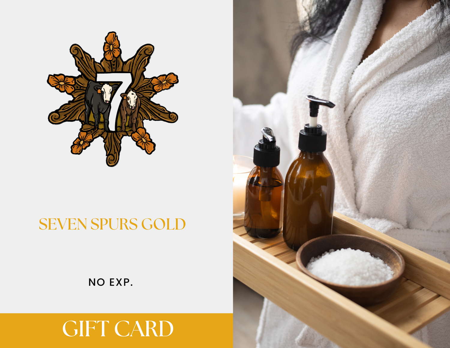 Seven Spurs Gold Gift Card