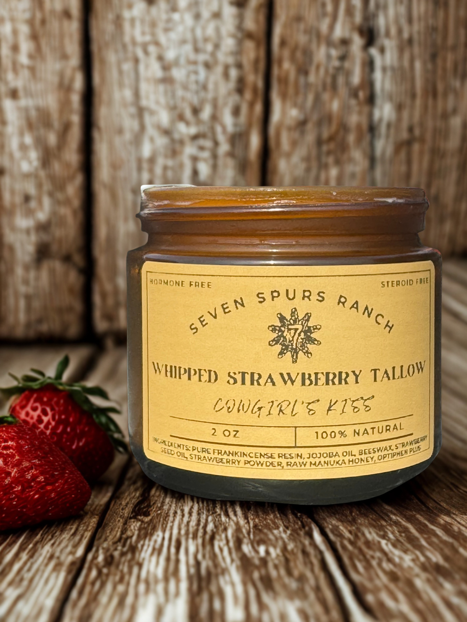 Whipped Strawberry Wagyu Tallow